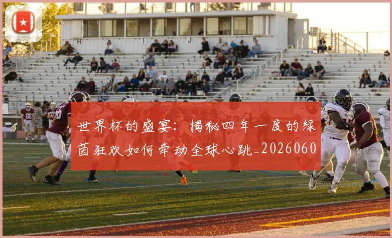 世界杯的盛宴：揭秘四年一度的绿茵狂欢如何牵动全球心跳_20260609201317